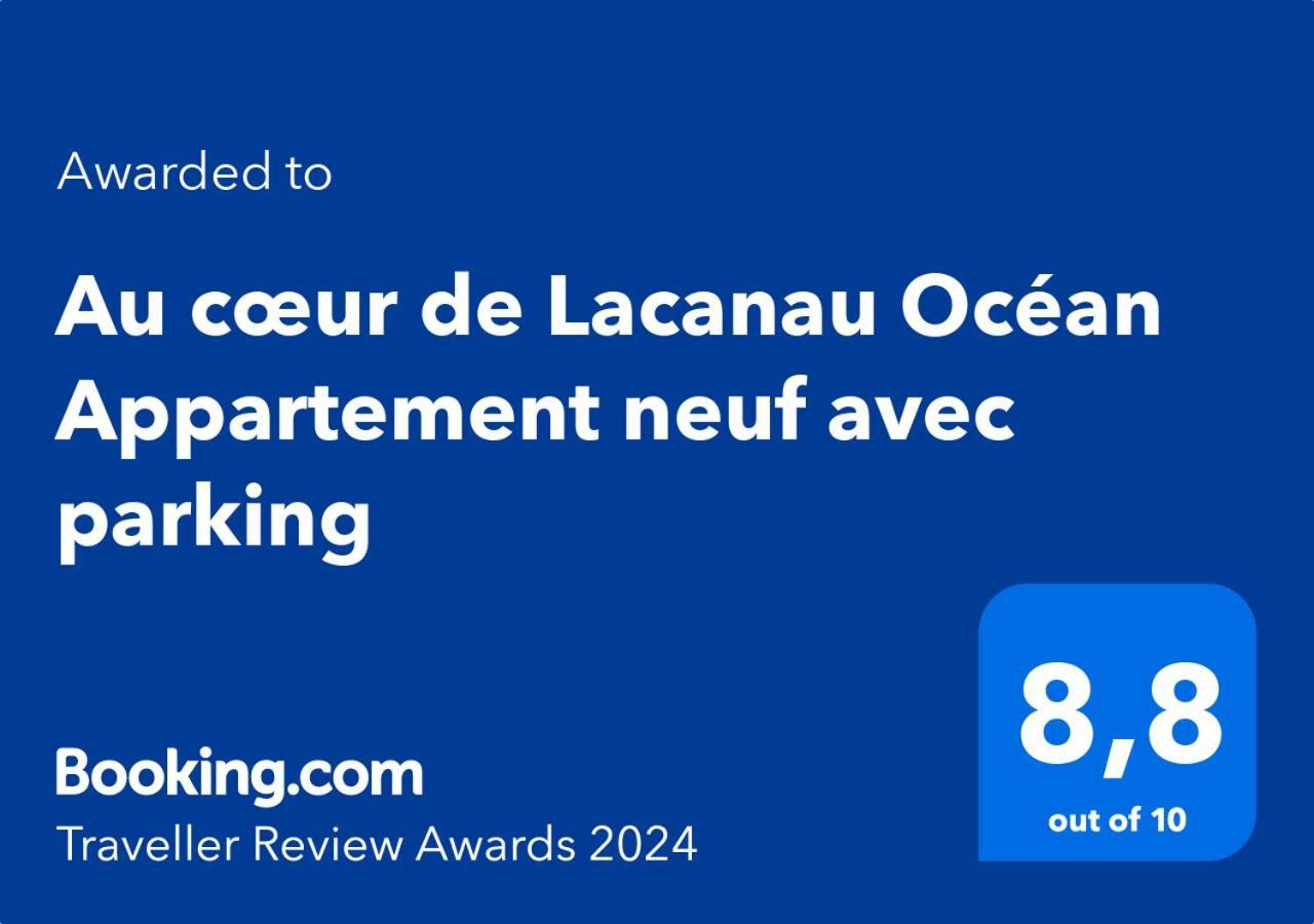 Au Coeur De Lacanau Ocean Appartement Neuf Avec Parking Luaran gambar