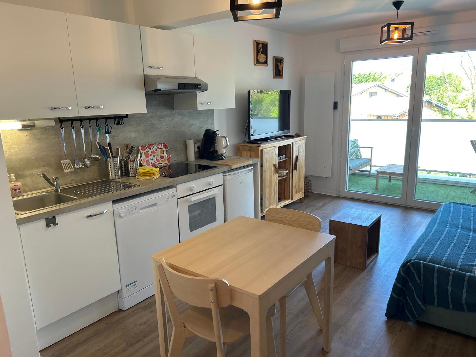 Au Coeur De Lacanau Ocean Appartement Neuf Avec Parking Luaran gambar